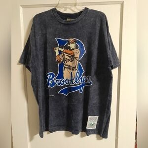 Vintage 1991 Brooklyn Dodgers Cooperstown Collection Acid Wash XL T-Shirt